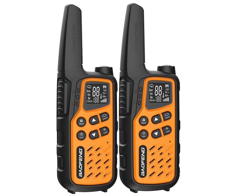 BaoFeng BF-T25E PMR преносна радио станция 2 бр., оранжева