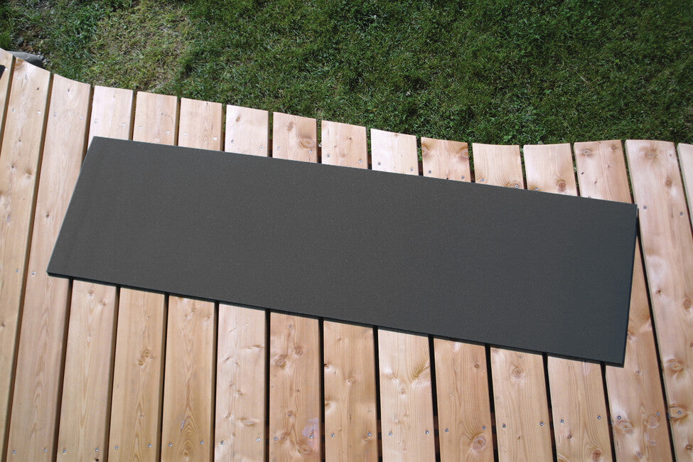 BasicNature ECO подложка за спане, черна 180 x 50 x 1 cm стандартен