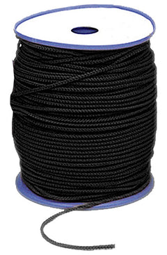 BasicNature Polypropylene Rope 4mm, 200m, Black