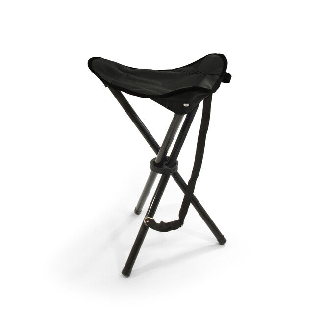 BasicNature Travelchair сгъваемо кресло триног, черно