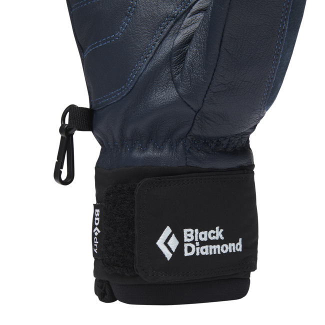 Black Diamond Spark Mitts ръкавици зимни дамски, антрацит-осигуряване синьо