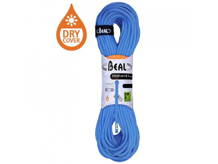 BEAL Joker Soft Unicore динамично въже за катерене 9,1 mm 70 m, синьо