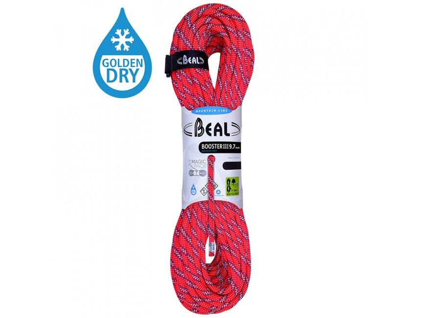 BEAL Booster Unicore лезачко въже 9,7 mm 50 m, оранжево