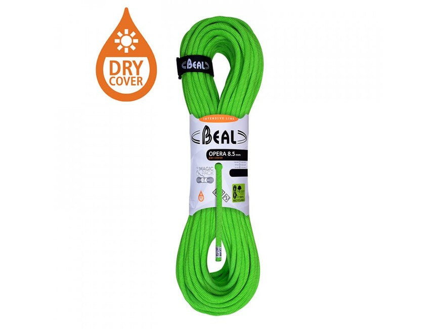 BEAL Opera Unicore алпийско въже 8,5 mm 200 m, зелена