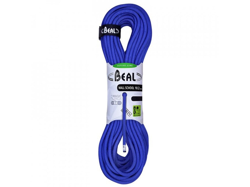 Beal Wall School Unicore катерачко въже 10.2 mm, синьо, 200 m