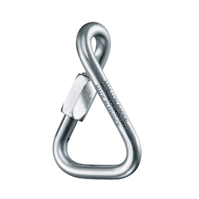 BEAL Delta Twist стоманена карабина с въртящ се заключвател 9 mm