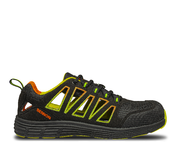 BENNON REBEL S1P ESD Low спортни полуобувки, зелена