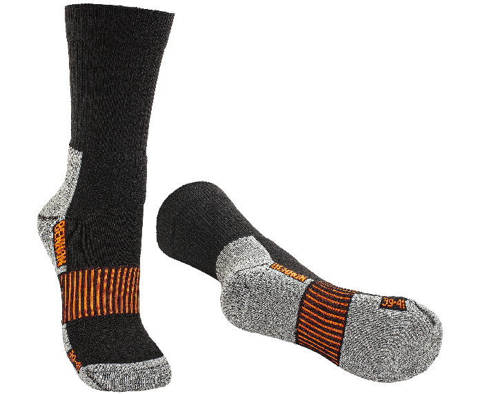 BENNON MERINO TREK туристически чорапи, черни