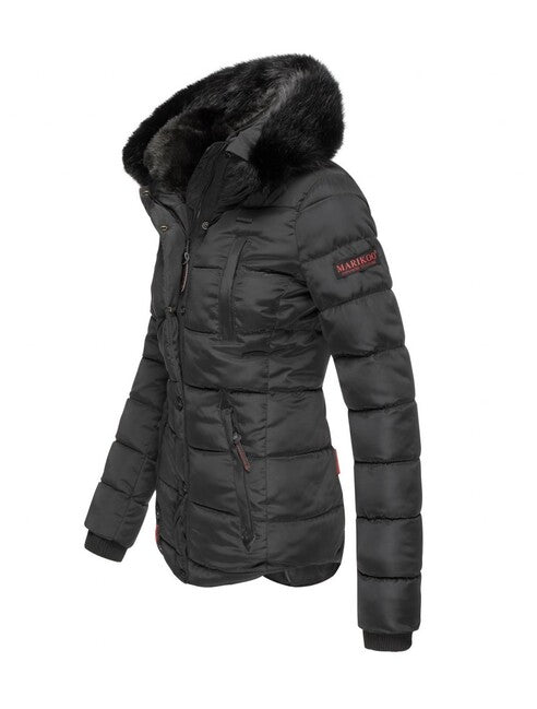 Marikoo LOTUSBLUTE women's winter jacket, black