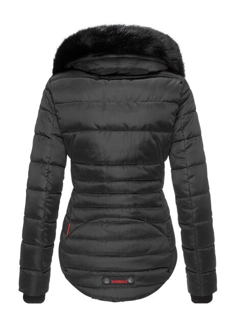 Marikoo LOTUSBLUTE women's winter jacket, black
