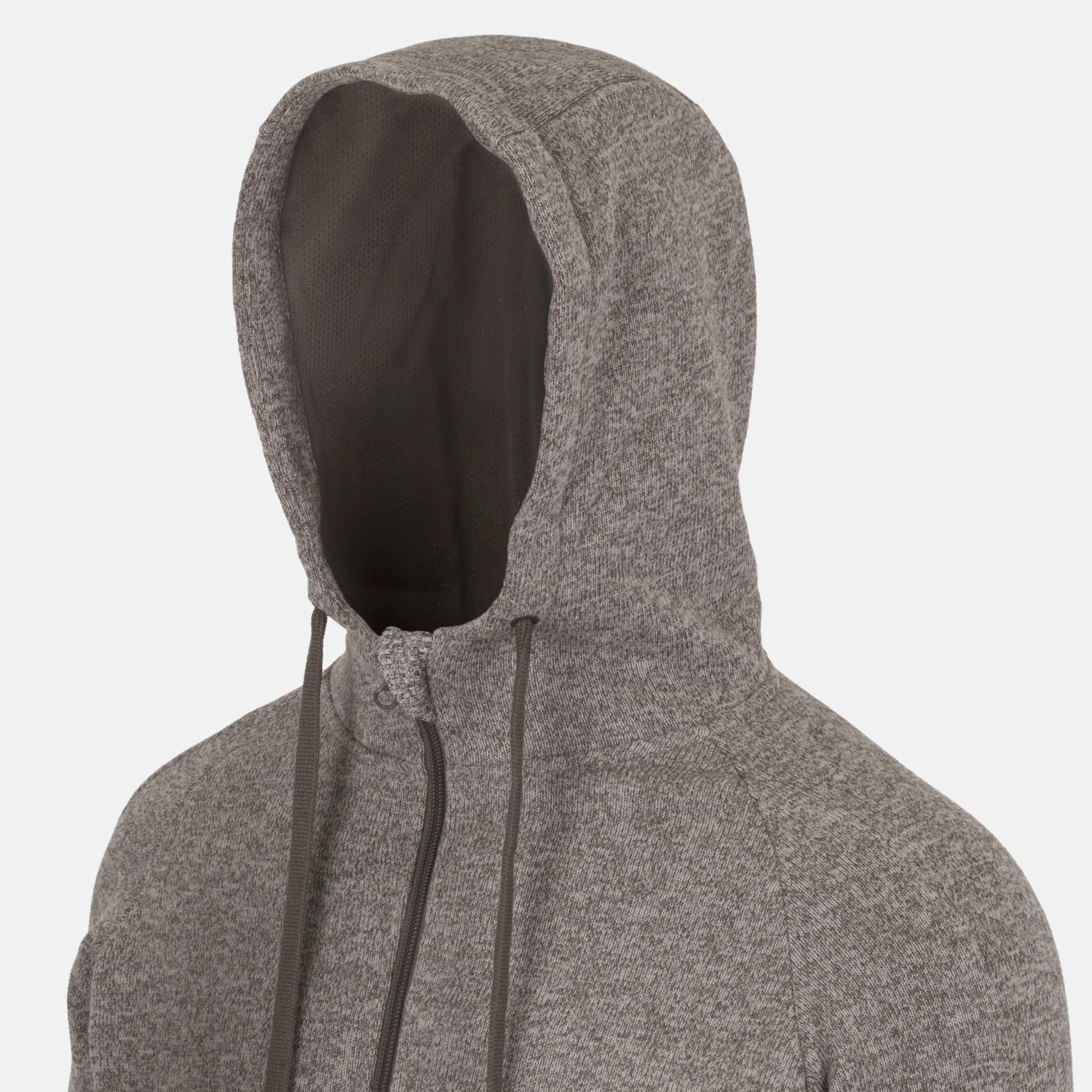 Helikon-Tex Covert mikina taktická s kapucňou (FullZip), Melange Red – detail 4