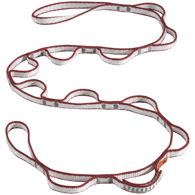 Black Diamond Dynex 12 mm случка Daisy Chain 115 cm, червена