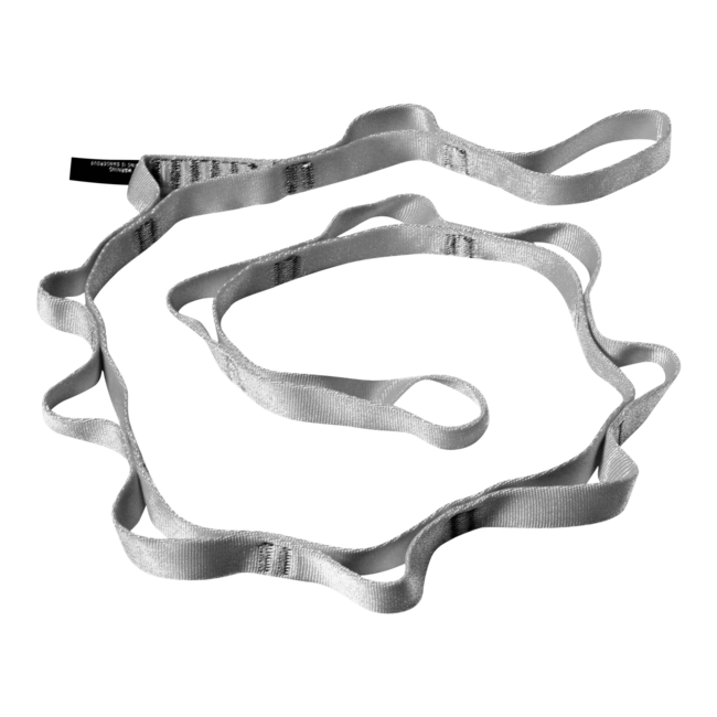 Black Diamond Daisy Chain найлонова верига 18 mm, сива, 140 cm