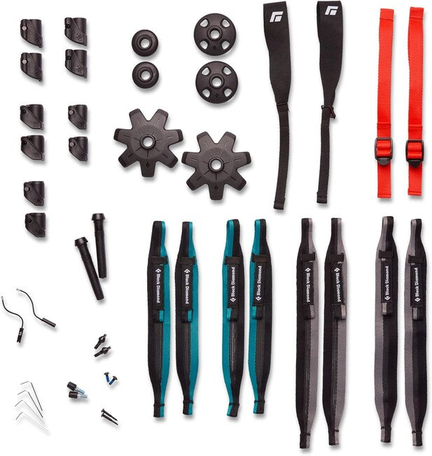 Black Diamond BD Pole почистващ комплект, Spare Parts Kit