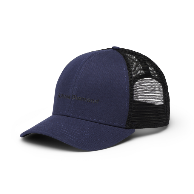 Black Diamond BD Trucker бейзболна шапка, индиго-черно-BD wordmark