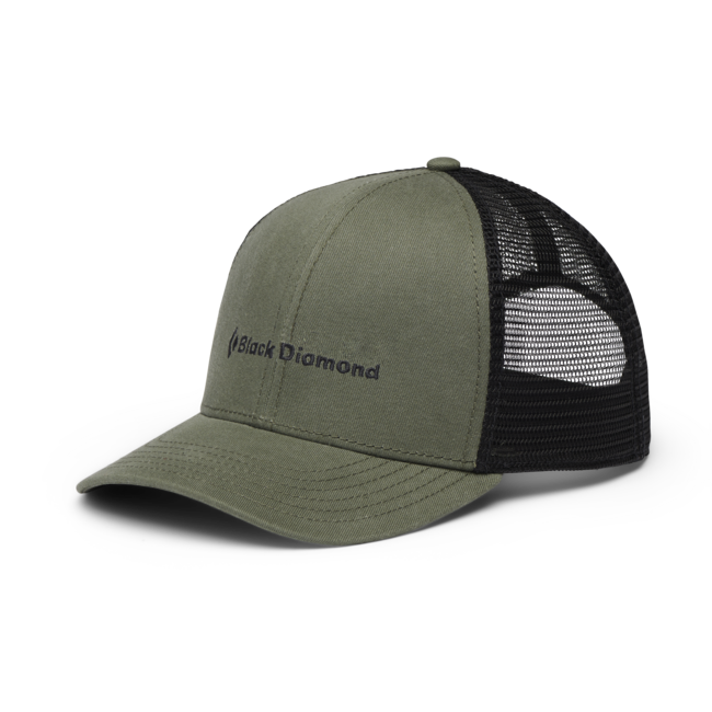 Black Diamond BD Trucker шапка с козирка, тундра-черно-bd wordmark