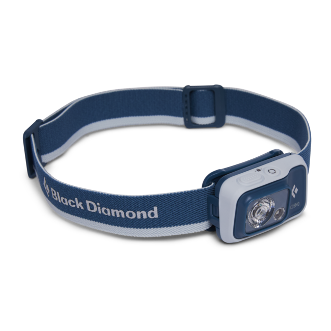 Black Diamond Cosmo 353 фенер за глава, поточно синьо