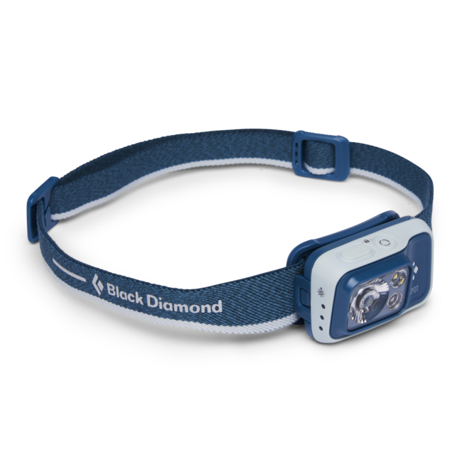 Black Diamond Spot 400 фенер за глава, поточно синьо