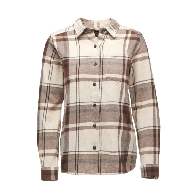Black Diamond Project Flannel флана риза дамски, chalk розово-орех каре