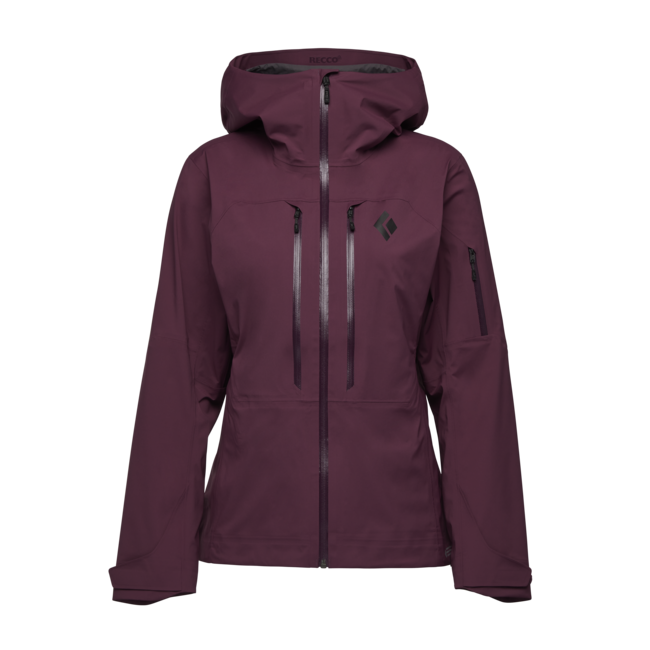 Black Diamond Recon Lt Stretch Shell ски яке дамски, черница