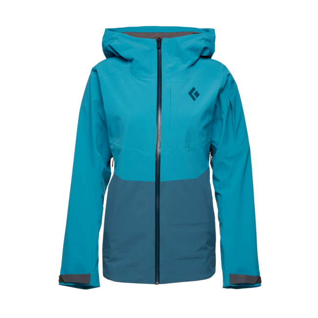 Black Diamond Recon Stretch Ski Shell ски яке дамски, синьо-азурит