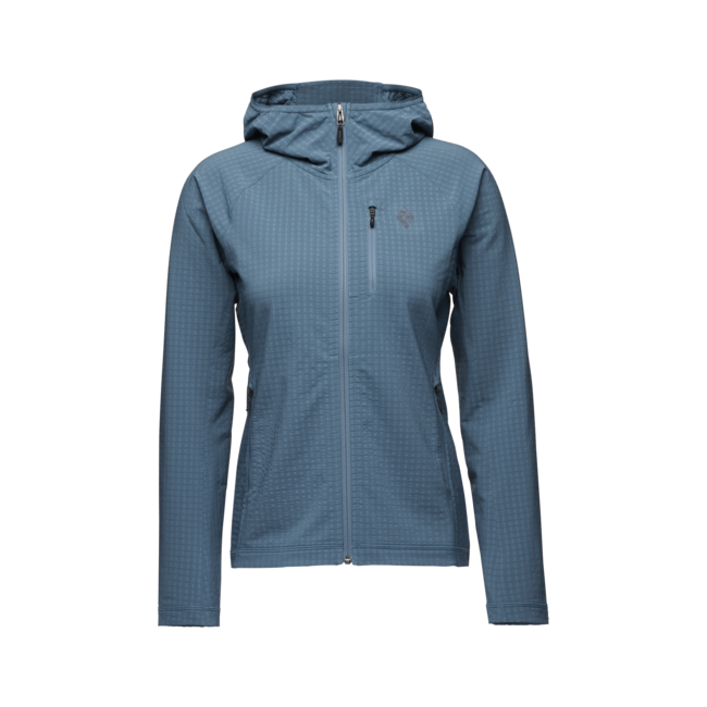 Black Diamond Coefficient Storm суитшърт дамски, поточно синьо