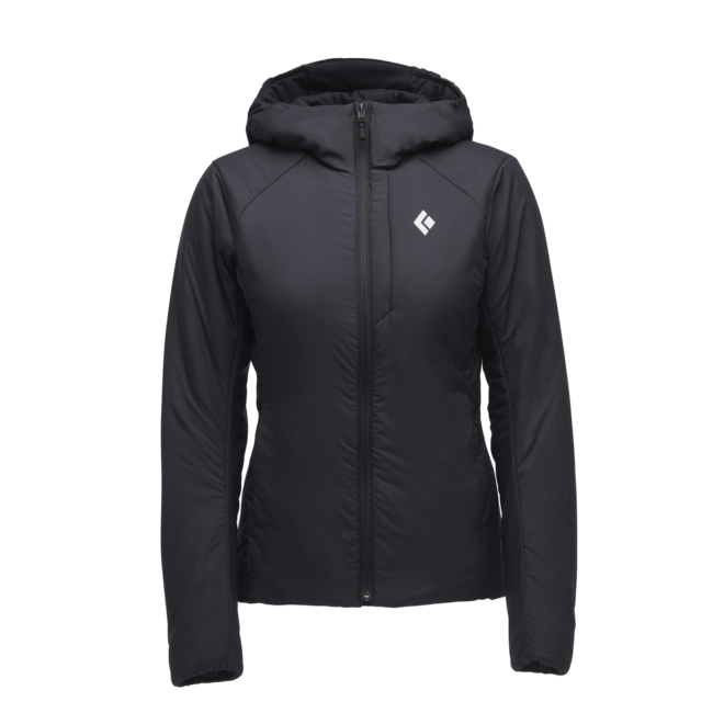Black Diamond First Light Stretch суитшърт дамски, черна