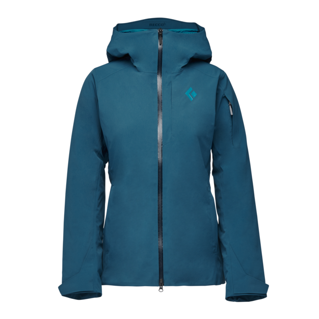 Black Diamond Recon Insulated Shell непромокаемо яке, дамско, азурит