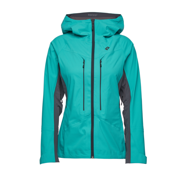 Black Diamond Dawn Patrol Hybrid Shell преходна яке, тъмно патина