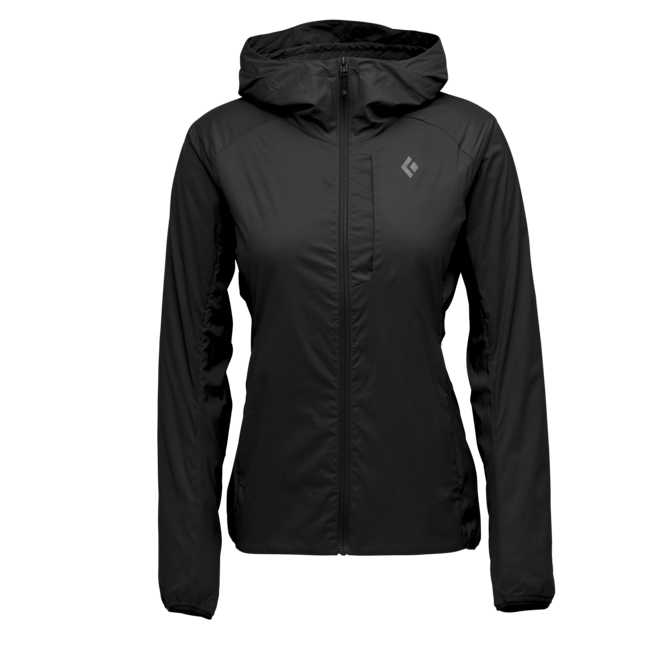 Black Diamond Alpine Start Hoody ултралек яке софтшел дамски, черна