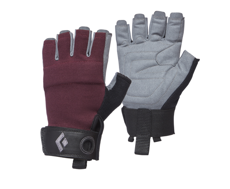 Black Diamond Crag Half-Finger скалолазни ръкавици дамски, бордо