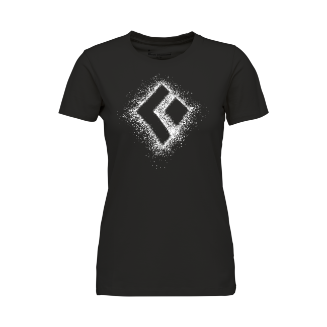 Black Diamond Chalked Up 2.0 тениска дамска с кръткия ръкав, черна