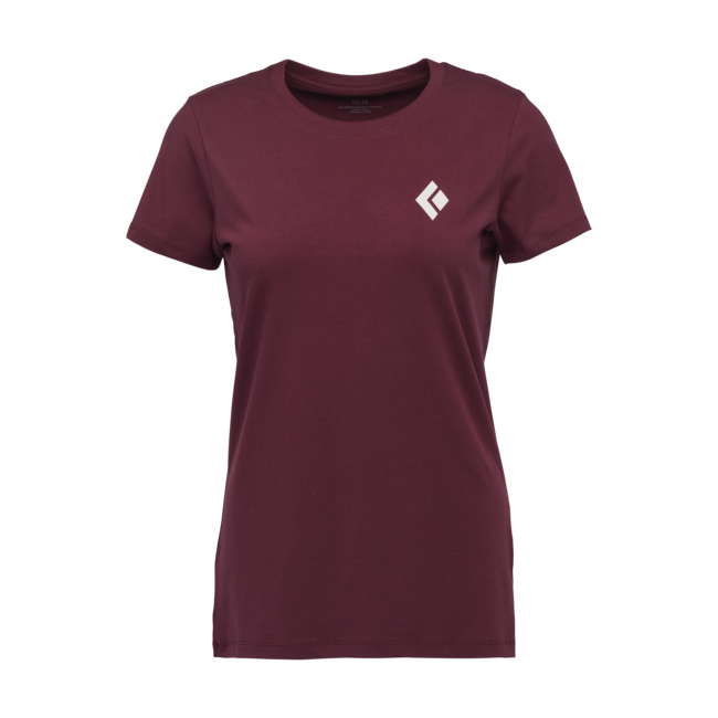 Black Diamond Equipment за Alpinists тениска дамски с къс ръкав, бордо