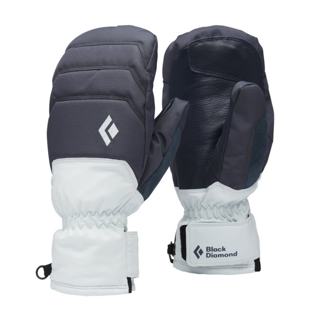 Black Diamond Mission Mx Mitts ръкавици зимни дамски, антрацит-осигуряване синьо
