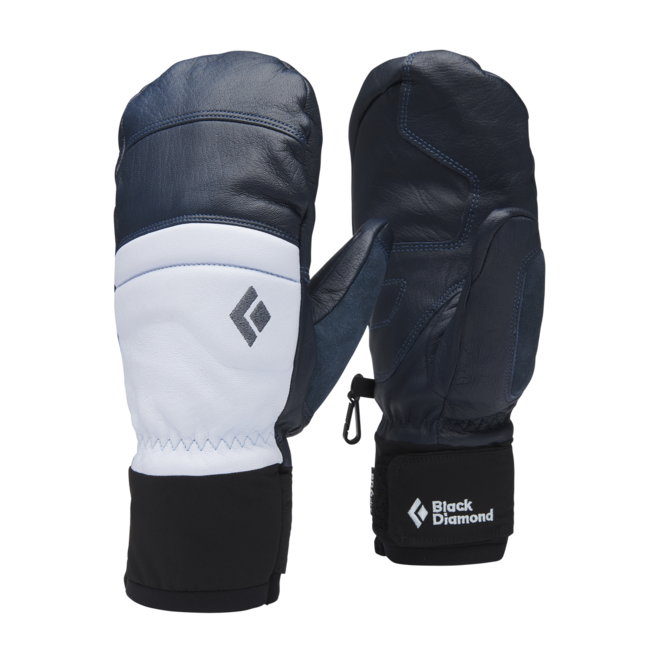 Black Diamond Spark Mitts ръкавици зимни дамски, антрацит-осигуряване синьо