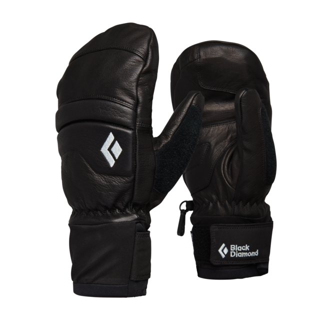 Black Diamond Spark Mitts черни зимни дамски ръкавици