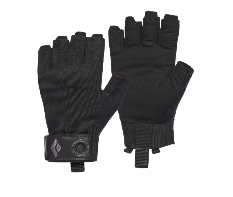 Black Diamond Crag Half-Finger скалолазни ръкавици, черни