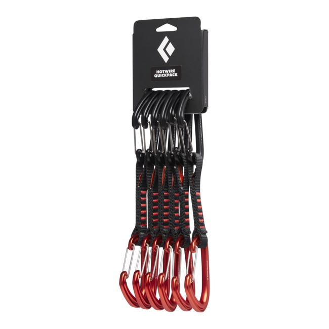 Black Diamond Hotwire комплект експресни спирки 12 cm, октанов