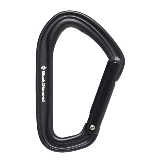 Black Diamond Hotforge Strt Gate карабина, черна