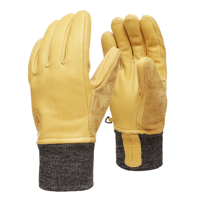 Black Diamond Dirt Bag Gloves кожени ръкавици, натурален