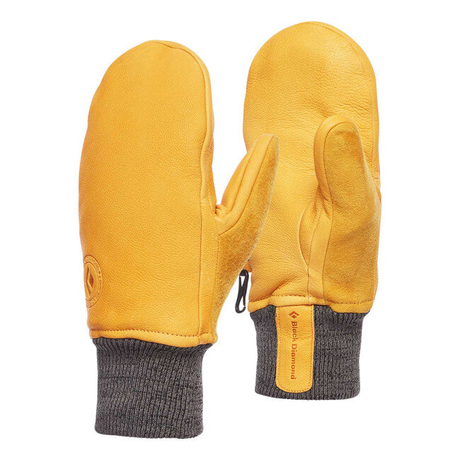 Black Diamond Dirt Bag Mitts кожени ръкавици, естествен