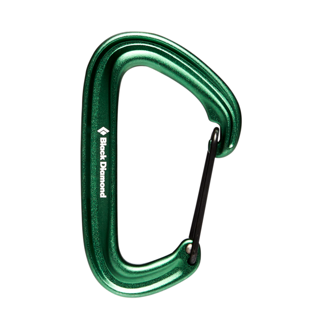 Black Diamond Litewire карабина, зелена