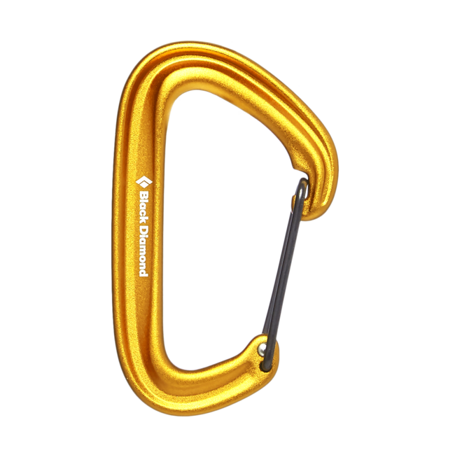 Black Diamond Litewire карабина, жълта