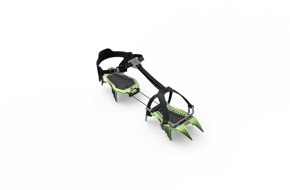 Black Diamond Neve Strap Crampons котки за лед, завистливо зелено