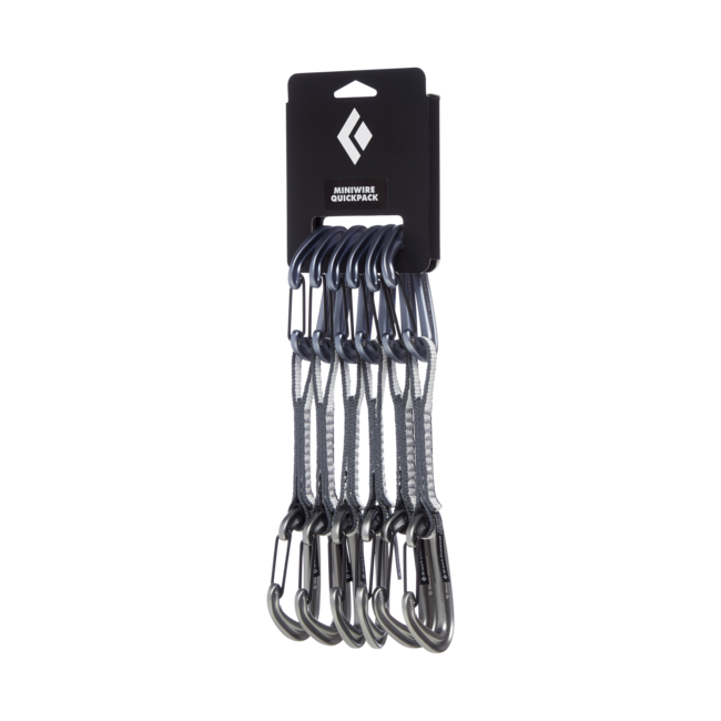 Black Diamond Miniwire експреска, 12 см, пакет 6 бр.