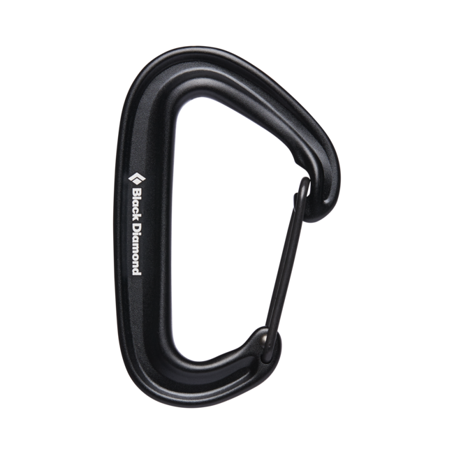 Black Diamond Miniwire карабина, черна