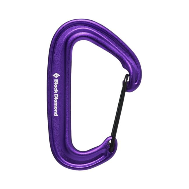 Black Diamond Miniwire карабина, лилава
