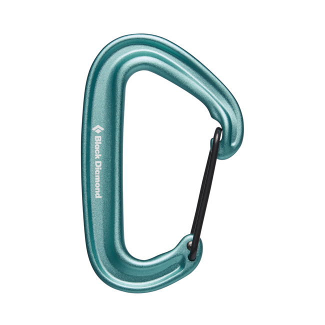 Black Diamond Miniwire карабина, мятна