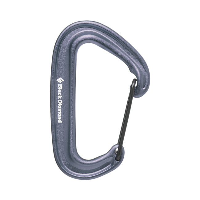 Black Diamond Miniwire карабина, сива