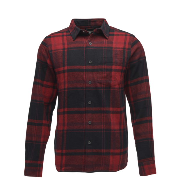 Black Diamond Project Flannel фланелена риза мъжка, червено rock-черно каре